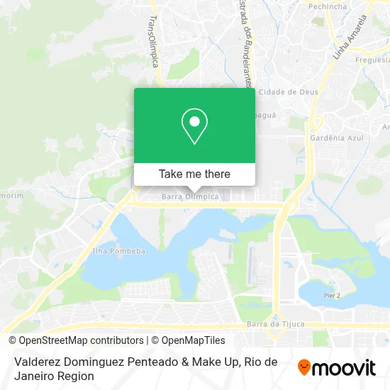Valderez Dominguez Penteado & Make Up map