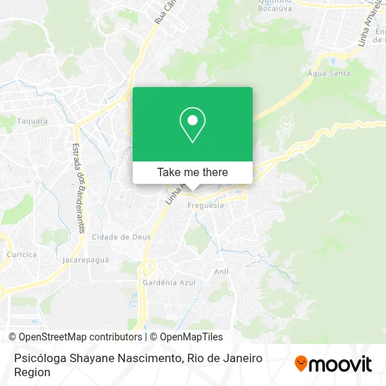 Psicóloga Shayane Nascimento map