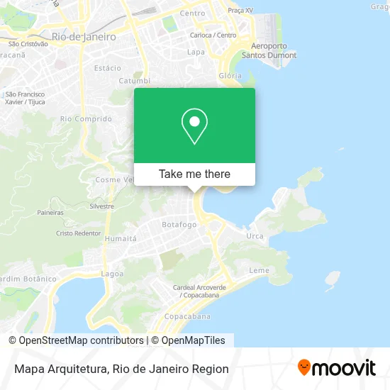Mapa Arquitetura map