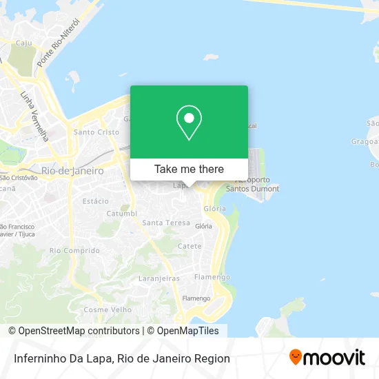 Inferninho Da Lapa map