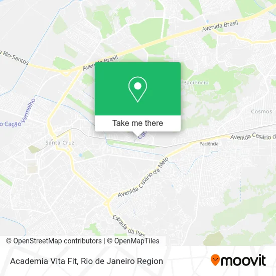 Academia Vita Fit map