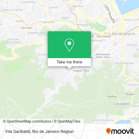 Vila Garibaldi map