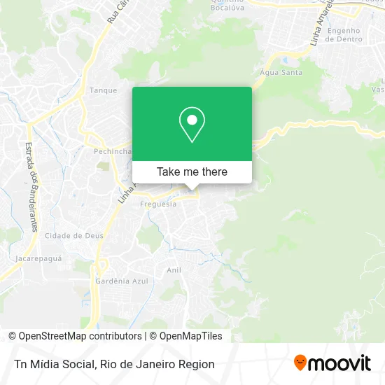 Tn Mídia Social map