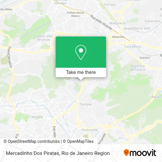 Mercadinho Dos Piratas map