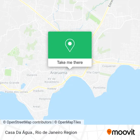 Casa Da Água. map