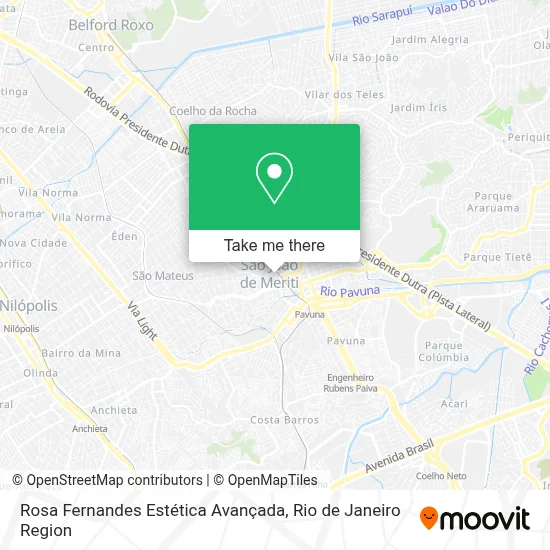 Rosa Fernandes Estética Avançada map