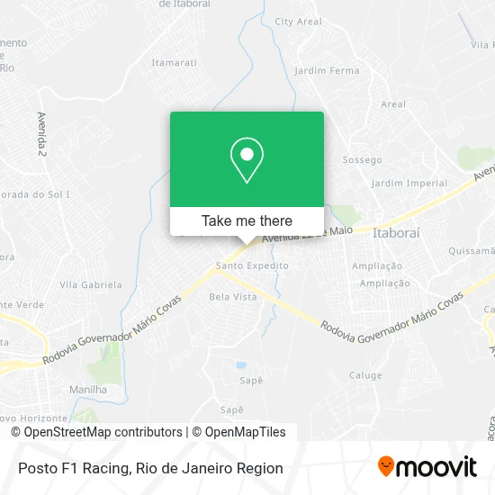 Posto F1 Racing map
