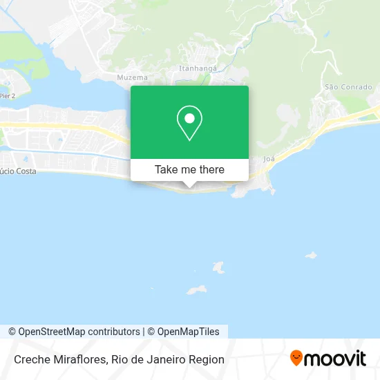 Creche Miraflores map