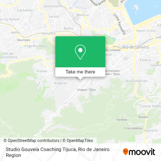 Studio Gouveia Coaching Tijuca map