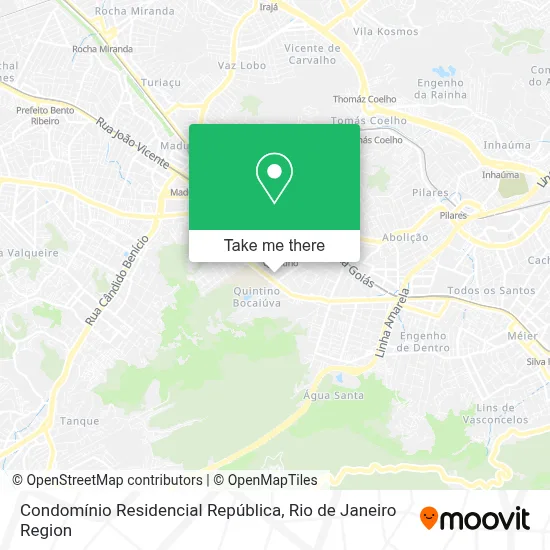 Condomínio Residencial República map