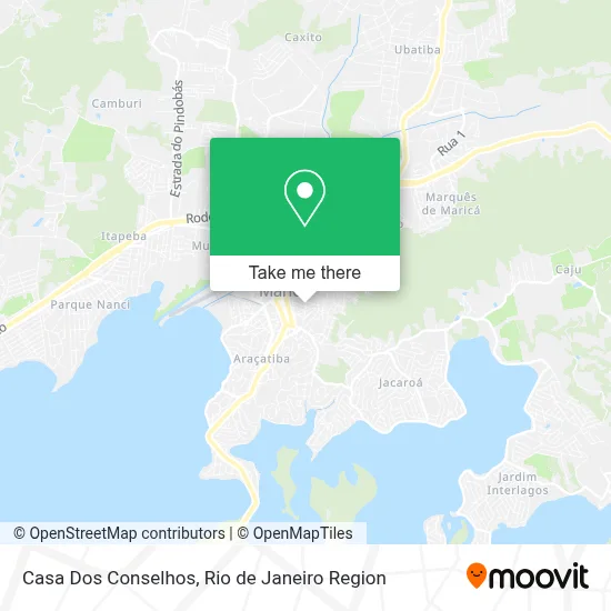 Casa Dos Conselhos map