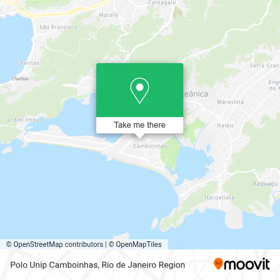 Polo Unip Camboinhas map