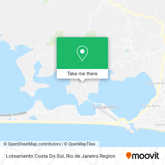Loteamento Costa Do Sol map