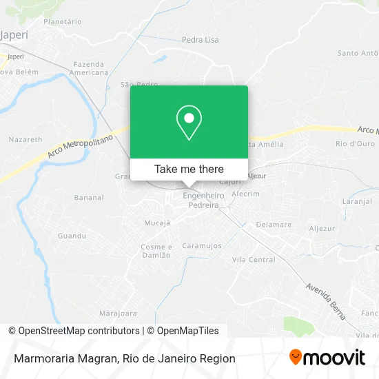 Marmoraria Magran map