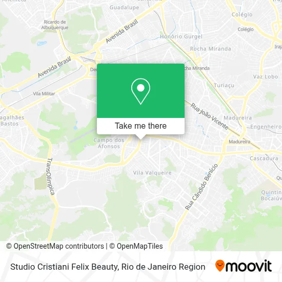 Studio Cristiani Felix Beauty map