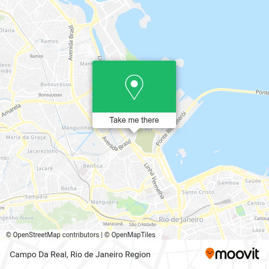 Campo Da Real map