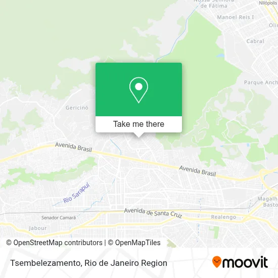 Tsembelezamento map