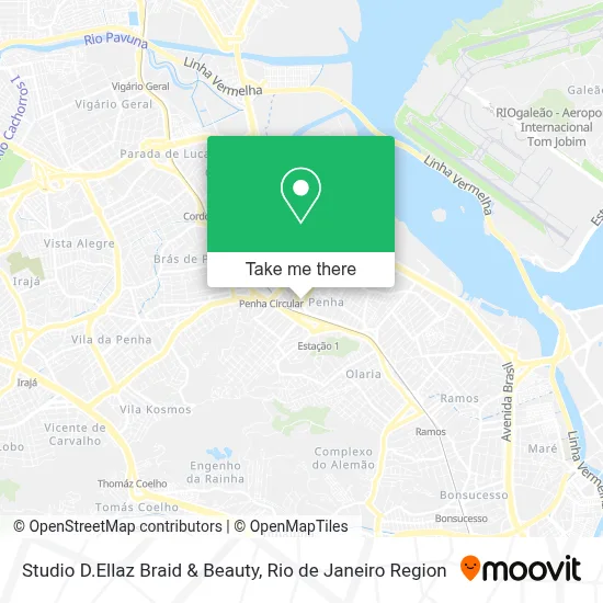 Studio D.Ellaz Braid & Beauty map