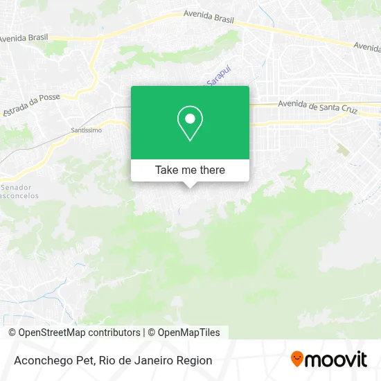 Aconchego Pet map