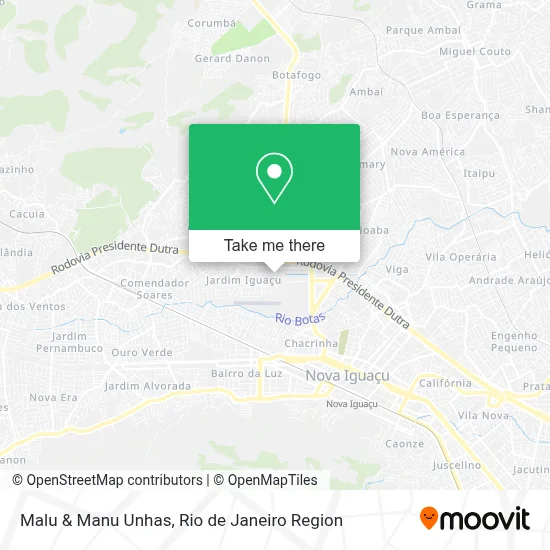 Malu & Manu Unhas map
