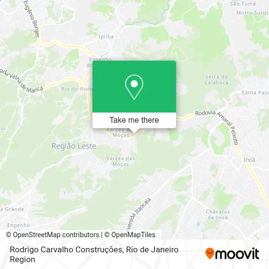 Rodrigo Carvalho Construções map