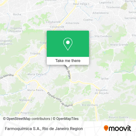 Farmoquímica S.A. map