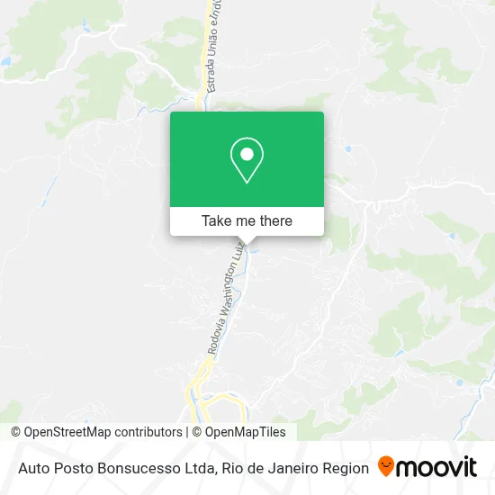 Auto Posto Bonsucesso Ltda map