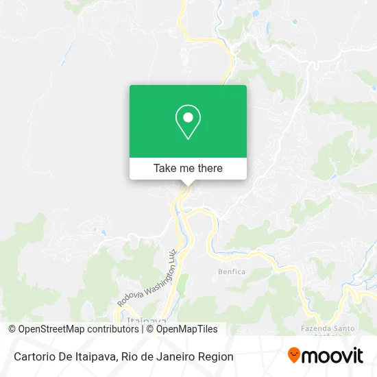 Cartorio De Itaipava map