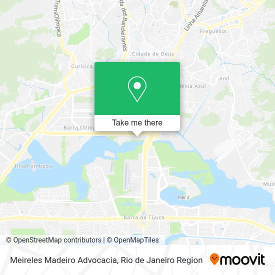 Meireles Madeiro Advocacia map