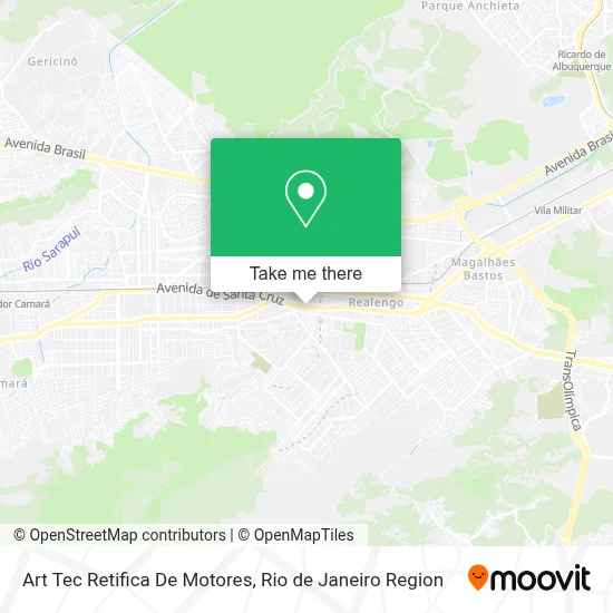 Art Tec Retifica De Motores map