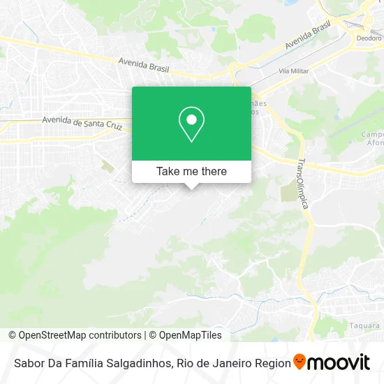 Sabor Da Família Salgadinhos map