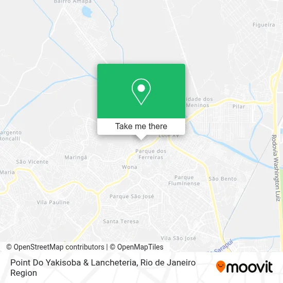 Point Do Yakisoba & Lancheteria map