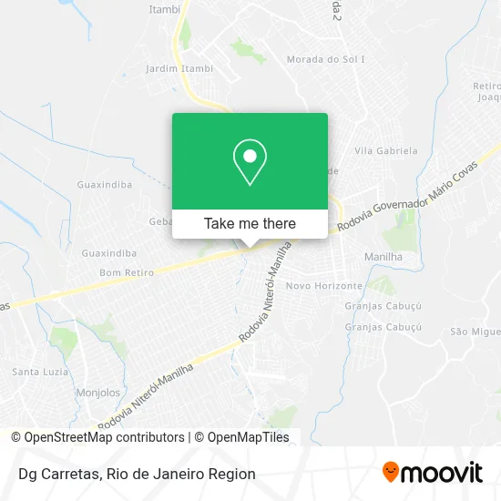 Dg Carretas map