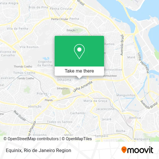 Equinix map