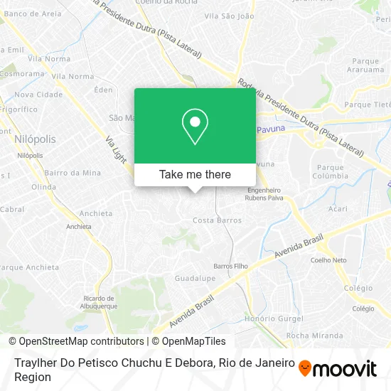 Traylher Do Petisco Chuchu E Debora map