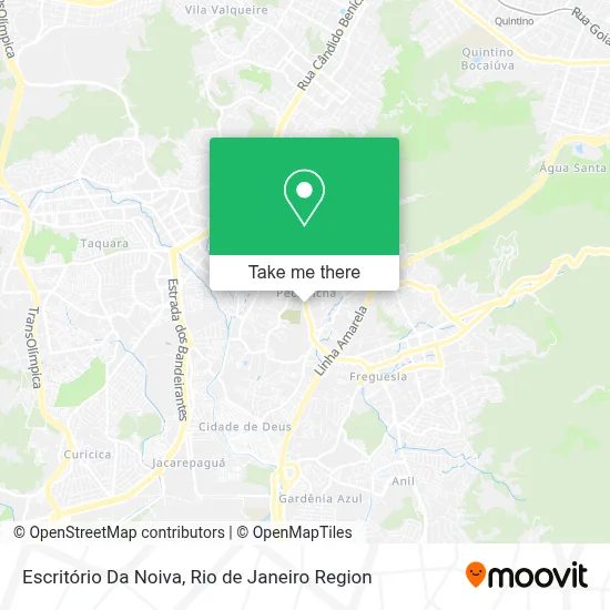 Escritório Da Noiva map