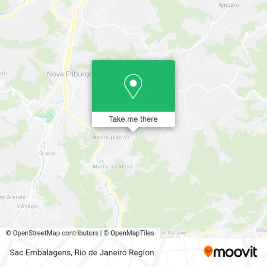 Sac Embalagens map