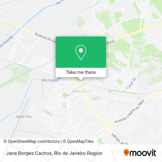 Jana Borges Cachos map