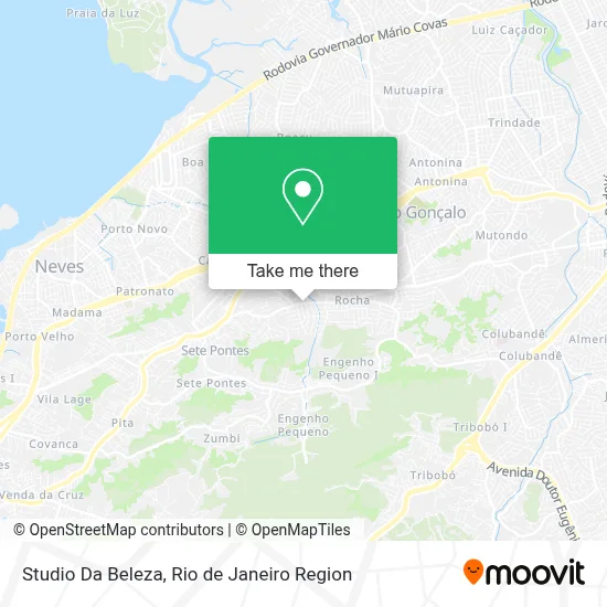 Studio Da Beleza map