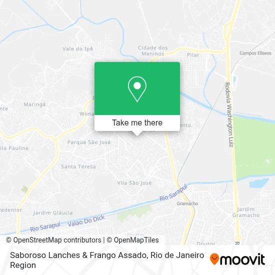 Saboroso Lanches & Frango Assado map