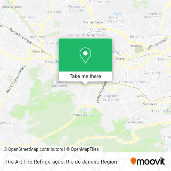 Rio Art Frio Refrigeração map