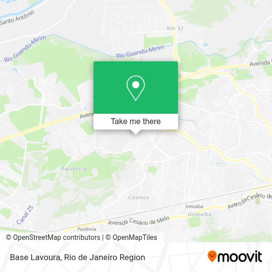 Base Lavoura map