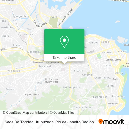 Sede Da Torcida Urubuzada map