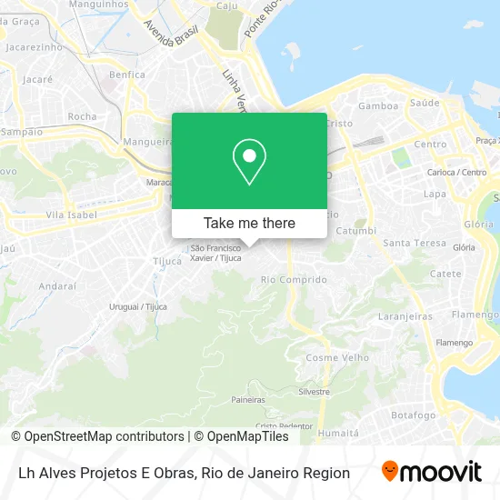 Lh Alves Projetos E Obras map