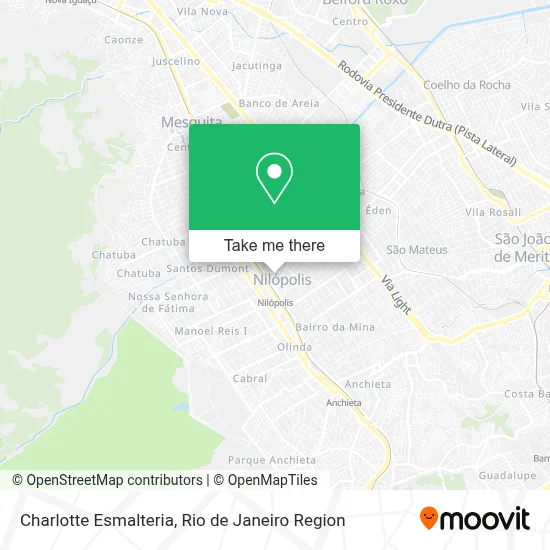 Charlotte Esmalteria map