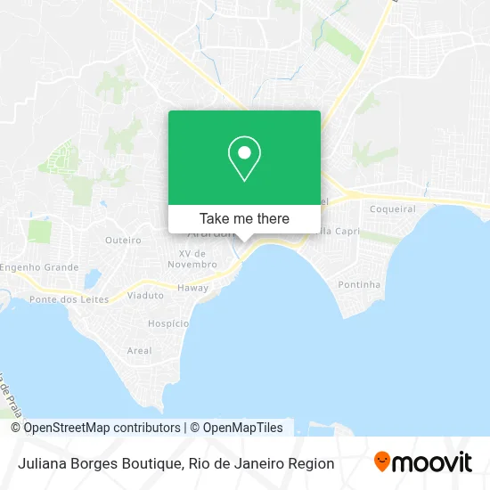 Juliana Borges Boutique map