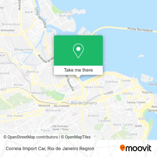 Correia Import Car map