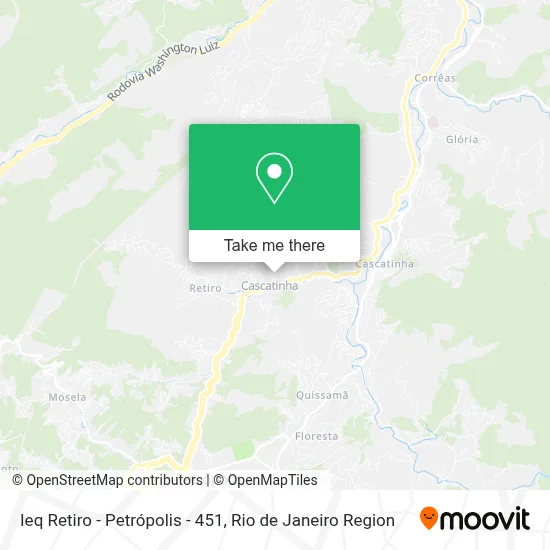 Ieq Retiro - Petrópolis - 451 map