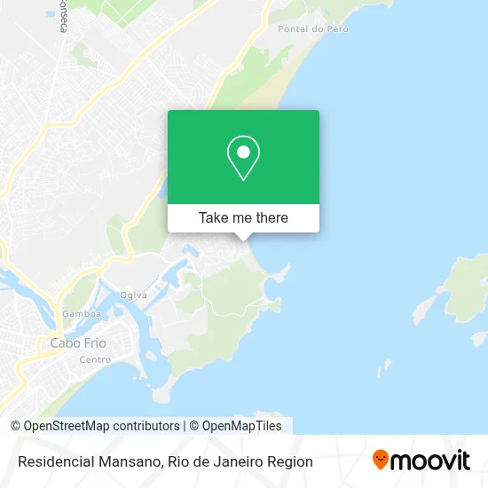 Residencial Mansano map
