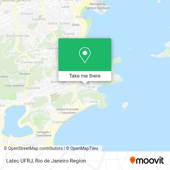 Latec UFRJ map